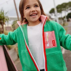 Hello Hossy Veste Polaire Green Candy - 2/3 Ans
