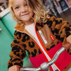 Hello Hossy Veste Polaire Léopard - 2/3 Ans