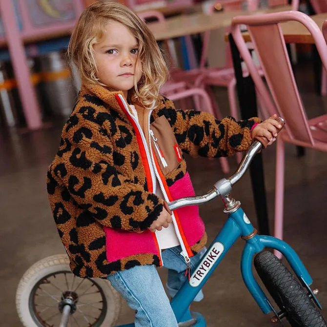 Hello Hossy Veste Polaire Léopard - 7/9 Ans