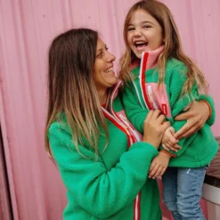Hello Hossy Veste Polaire Mamans Green Candy - L