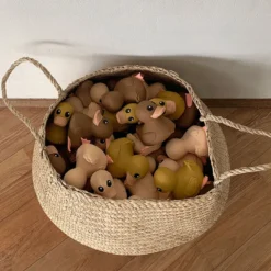 HEVEA Jouet de Bain Canard Kawan Mini - Sandy Nude