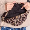 Hindbag Sac Banane Olivia - Fausse Fourrure Léopard