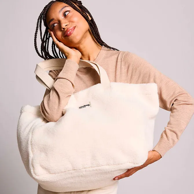 Hindbag Sac Cabas Claude - Teddy Arctique