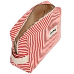 Hindbag Trousse de Toilette Léon Riviera - Rayures Rouge