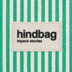 Hindbag Trousse de Toilette Léon Riviera - Rayures Vert