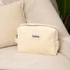 Hindbag Trousse de Toilette Léon - Velours Beige