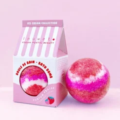 inuwet Boule de Bain Ice Cream - Fraise