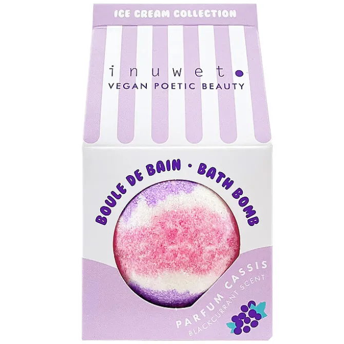 inuwet Boule de Bain Ice Cream - Cassis