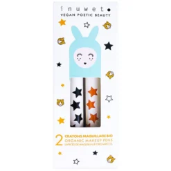 inuwet Coffret de 2 Crayons de Maquillage King of Fun - Noir et Brique