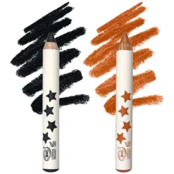 inuwet Coffret de 2 Crayons de Maquillage King of Fun - Noir et Brique