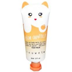 inuwet Crème Hydratante Mains et Ongles - Pêche Chantilly