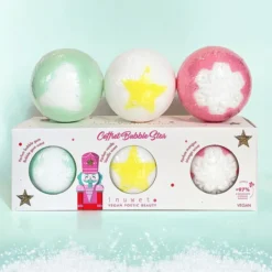 inuwet Lot de 3 Bombes de Bain Effervescentes Bubble Star - 360 g