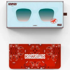 IZIPIZI Lunettes de Soleil Adulte #Road - Turquoise Stone