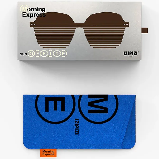 IZIPIZI Lunettes de Soleil Adulte #Office - Dark Expresso