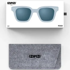 IZIPIZI Lunettes de Soleil Adulte #Road - Frozen Blue