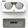 IZIPIZI Lunettes de Soleil Adulte Glacier #I - Kaki Green