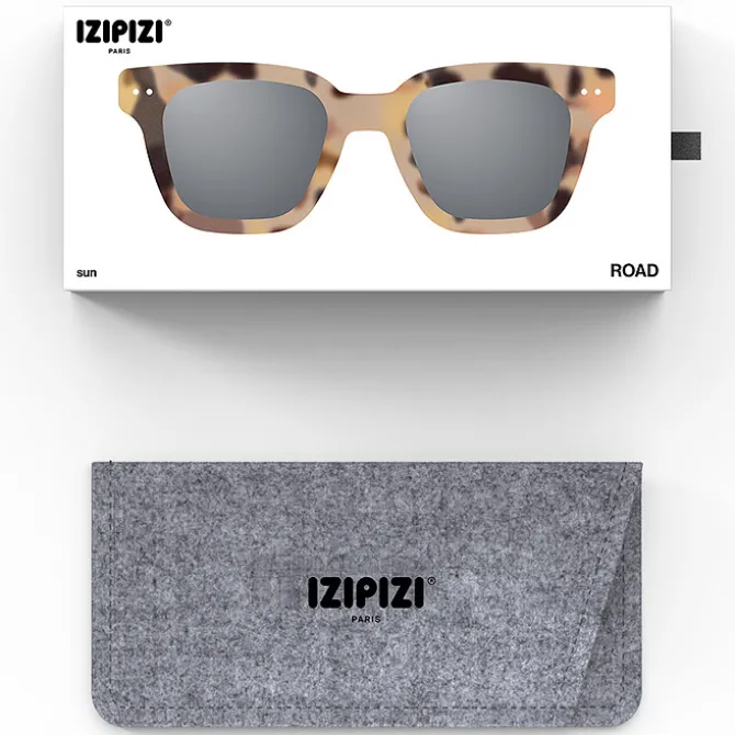 IZIPIZI Lunettes de Soleil Adulte #Road - Light Tortoise
