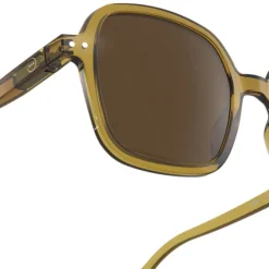 IZIPIZI Lunettes de Soleil Adulte #Office - Golden Green