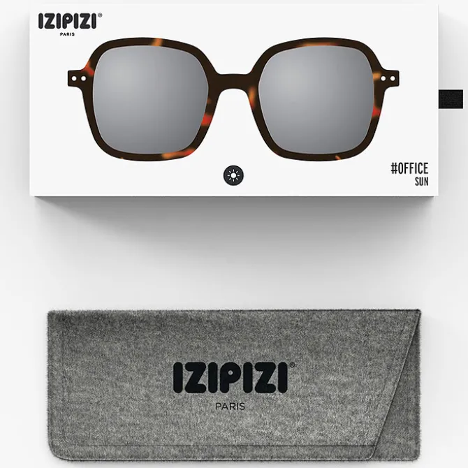 IZIPIZI Lunettes de Soleil Adulte #Office - Tortoise