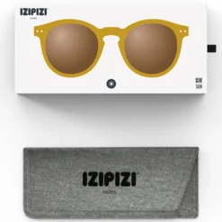 IZIPIZI Lunettes de Soleil Adulte #M - Golden Green