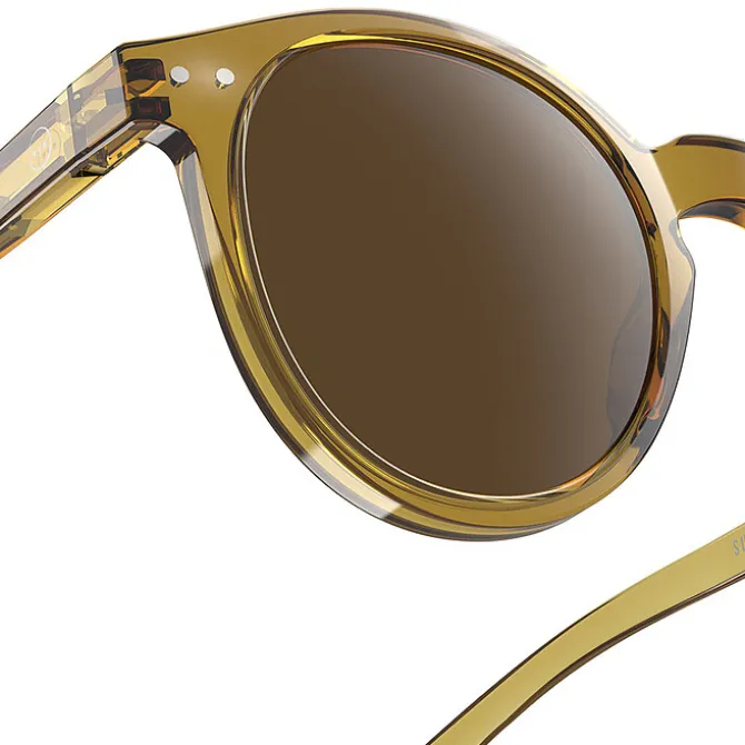 IZIPIZI Lunettes de Soleil Adulte #M - Golden Green