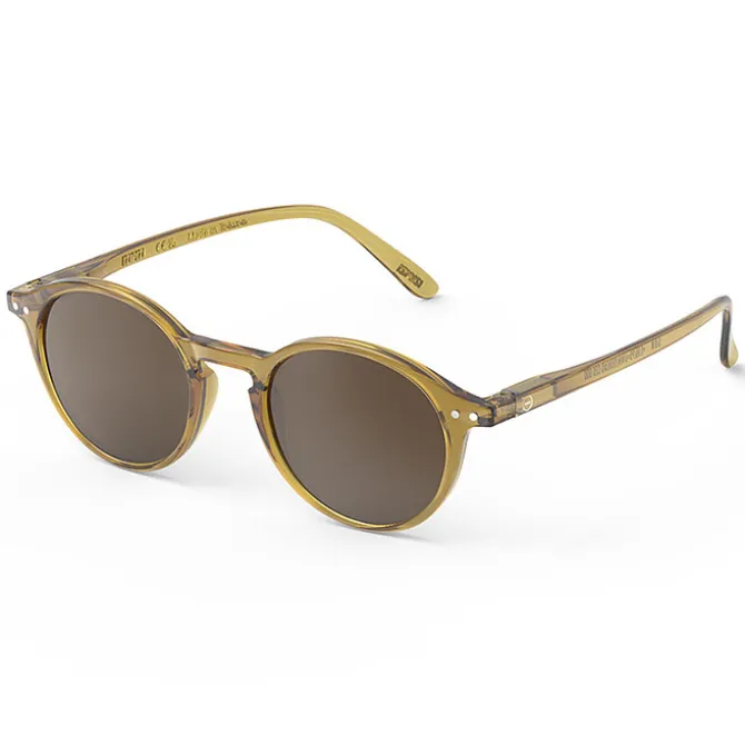 IZIPIZI Lunettes de Soleil Adulte #D - Golden Green