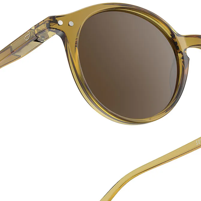 IZIPIZI Lunettes de Soleil Adulte #D - Golden Green