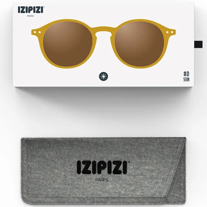 IZIPIZI Lunettes de Soleil Adulte #D - Golden Green