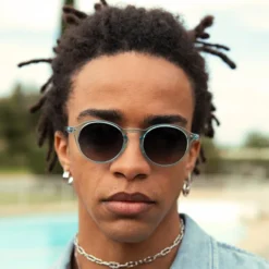 IZIPIZI Lunettes de Soleil Adulte #D - Turquoise Stone