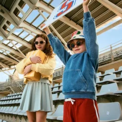 IZIPIZI Lunettes de Soleil Junior #C Stadium 5/10 Ans - Active Yellow