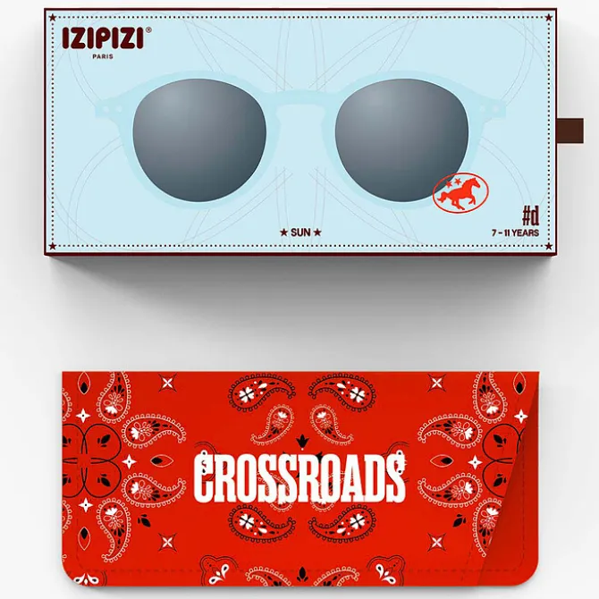 IZIPIZI Lunettes de Soleil Junior #D 7/11 Ans - Turquoise Stone