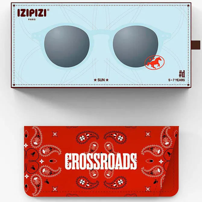 IZIPIZI Lunettes de Soleil Kids #D 5/7 Ans - Turquoise Stone