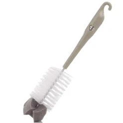 Jané Goupillon Double Usage Brosse et Eponge - Beige