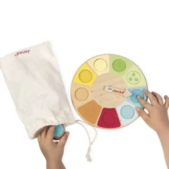 Janod Jeu Sensoriel - Roue Mémo Touch