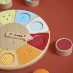 Janod Jeu Sensoriel - Roue Mémo Touch