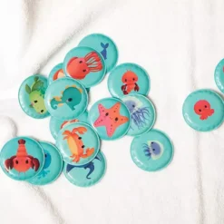 Janod Mémo de Bain Mes Bébés Animaux