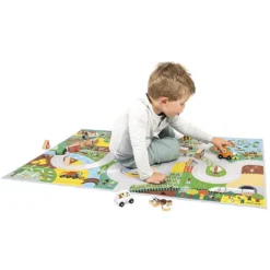 Janod Tapis avec Circuit Campagne - Cross Roads