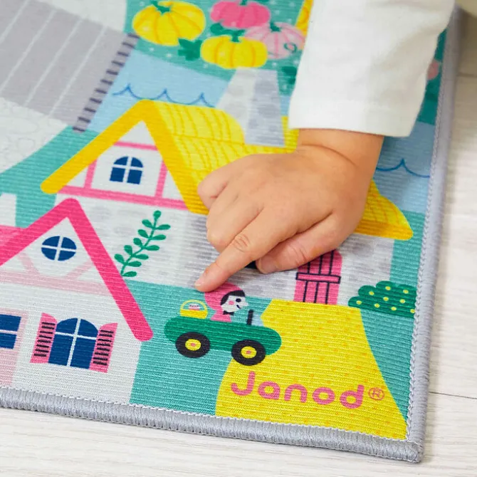 Janod Tapis avec Circuit Royaume Enchanté - Cross Roads
