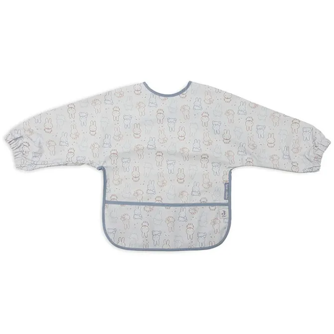 Jollein Bavoir à Manches Imperméable - Cloudy Blue Miffy Moments