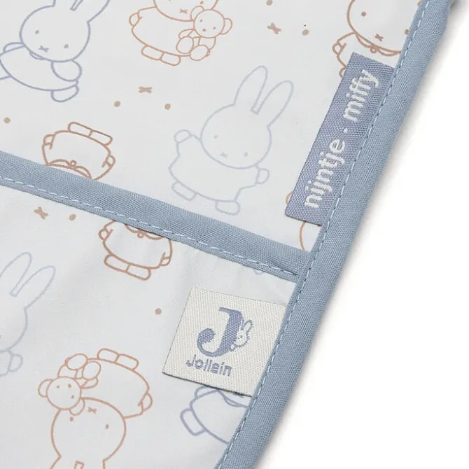 Jollein Bavoir à Manches Imperméable - Cloudy Blue Miffy Moments