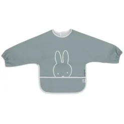 Jollein Bavoir à Manches Imperméable - Miffy Peekaboo Sea Green