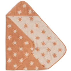 Jollein Cape de Bain Eponge Jacquart - Sun Light Terra