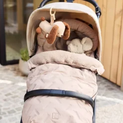 Jollein Chancelière Buggy / Stroller Embossed - Milky Coffee