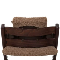 Jollein Coussin de Chaise Haute Curlé - Dark Hazel
