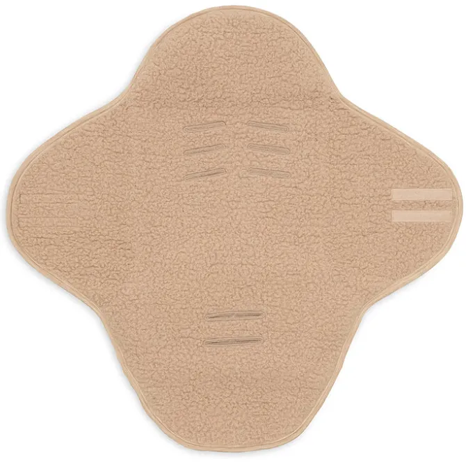 Jollein Couverture Portefeuille Sherpa Merino Wool - Natural