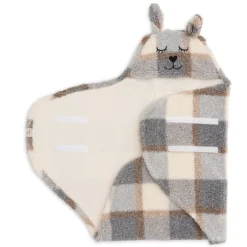 Jollein Couverture Portefeuille Bunny - Check Boucle
