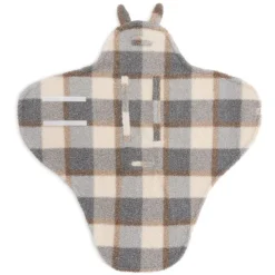 Jollein Couverture Portefeuille Bunny - Check Boucle