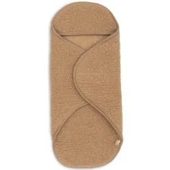 Jollein Couverture Portefeuille Sherpa Merino Wool - Dark Hazel