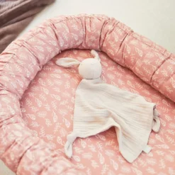 Jollein Doudou Attache Sucette Lapin - Nougat