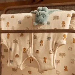 Jollein Doudou Attache Tétine Hippo Happy